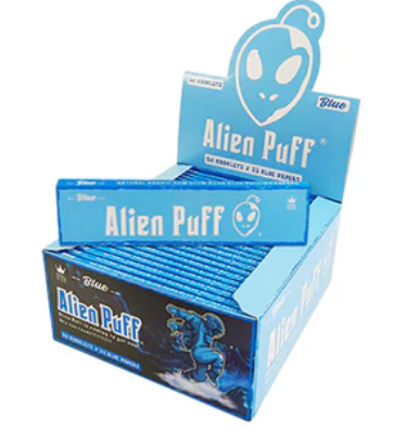 Alien Puff Kingsize Blue Papers 50 Booklets