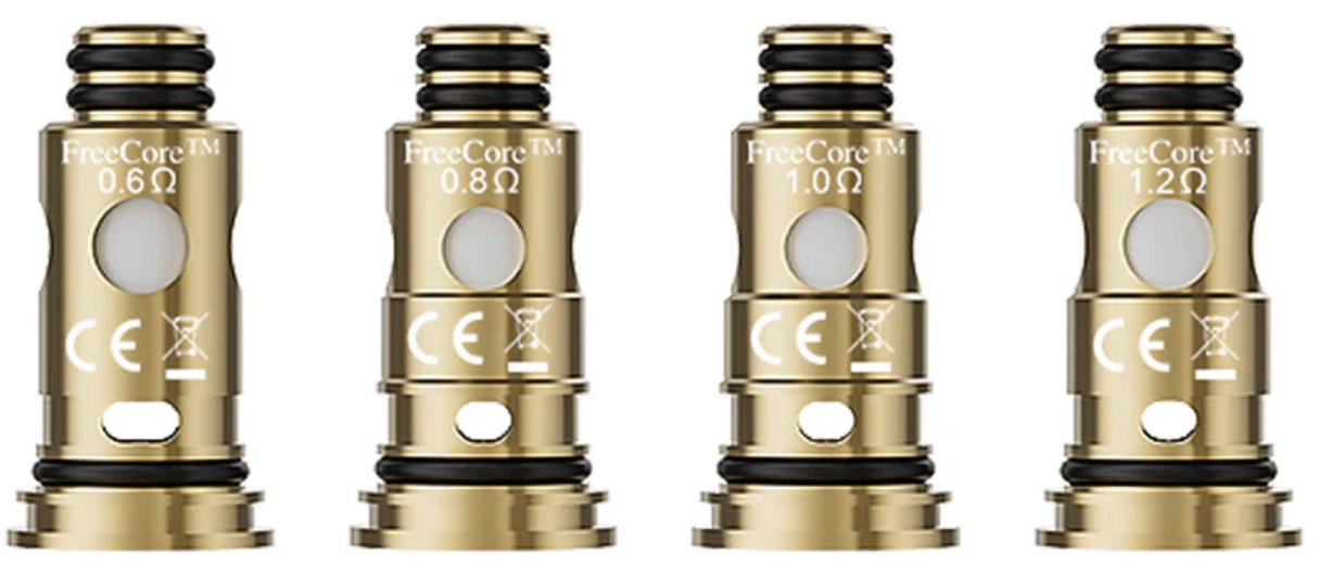 Vapefly Tim FreeCore G Replacement Coils - 5 Pcs (0.6Ohm, 0.8Ohm)