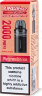 20mg Voopoo Argus Bar Neon 2K Prefilled Pods