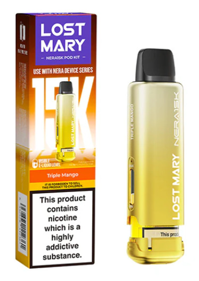 20mg Lost Mary Nera 15k Prefilled Pod 15000 Puffs