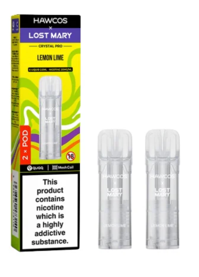 Hawcos x Lost Mary Crystal Pro Prefilled Pod