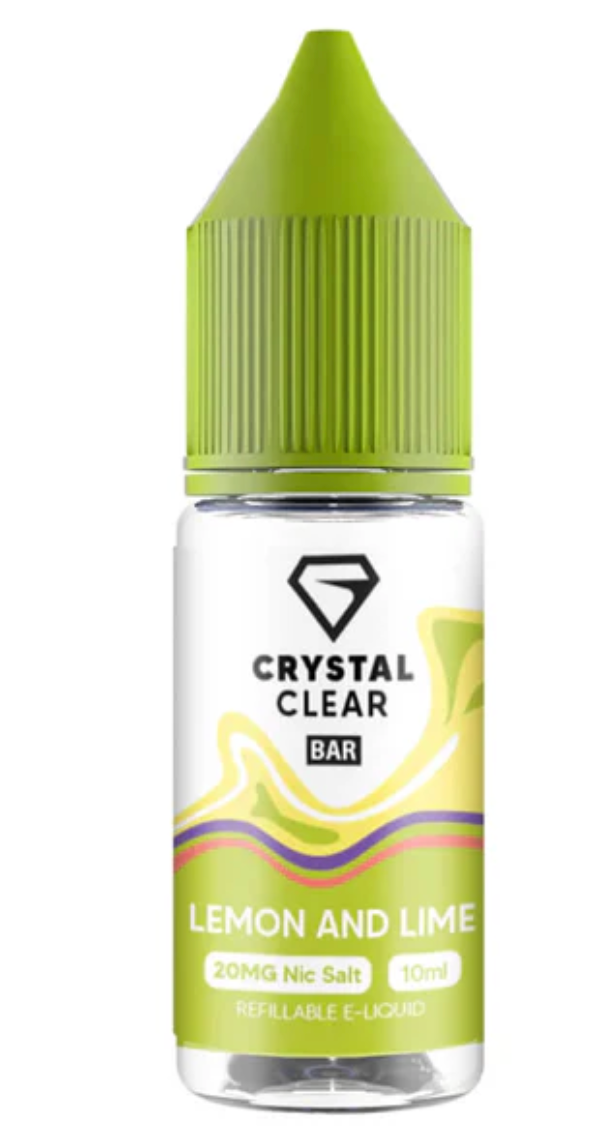 20mg Crystal Clear Bar Salt 10ml (50VG/50PG