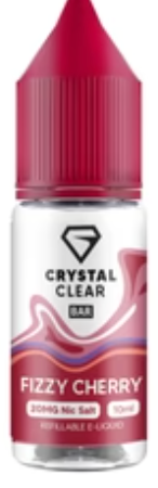 20mg Crystal Clear Bar Salt 10ml (50VG/50PG