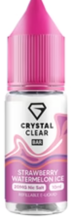 20mg Crystal Clear Bar Salt 10ml (50VG/50PG