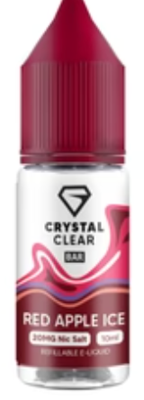 20mg Crystal Clear Bar Salt 10ml (50VG/50PG