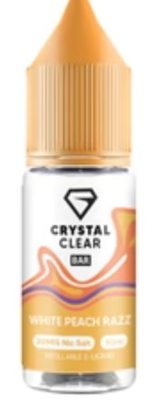 20mg Crystal Clear Bar Salt 10ml (50VG/50PG