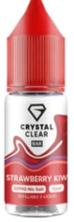 20mg Crystal Clear Bar Salt 10ml (50VG/50PG