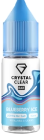 20mg Crystal Clear Bar Salt 10ml (50VG/50PG