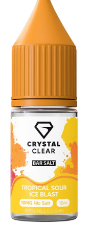 20mg Crystal Clear Bar Salt 10ml (50VG/50PG