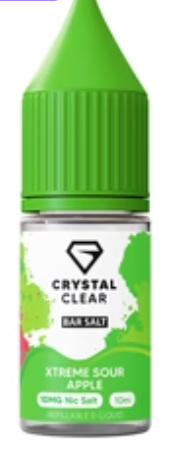 20mg Crystal Clear Bar Salt 10ml (50VG/50PG