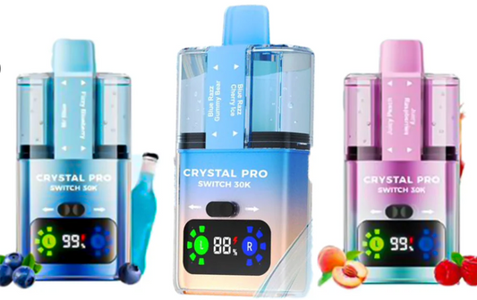 Crystal Pro Switch 30K Puff Prefilled Vape Kit