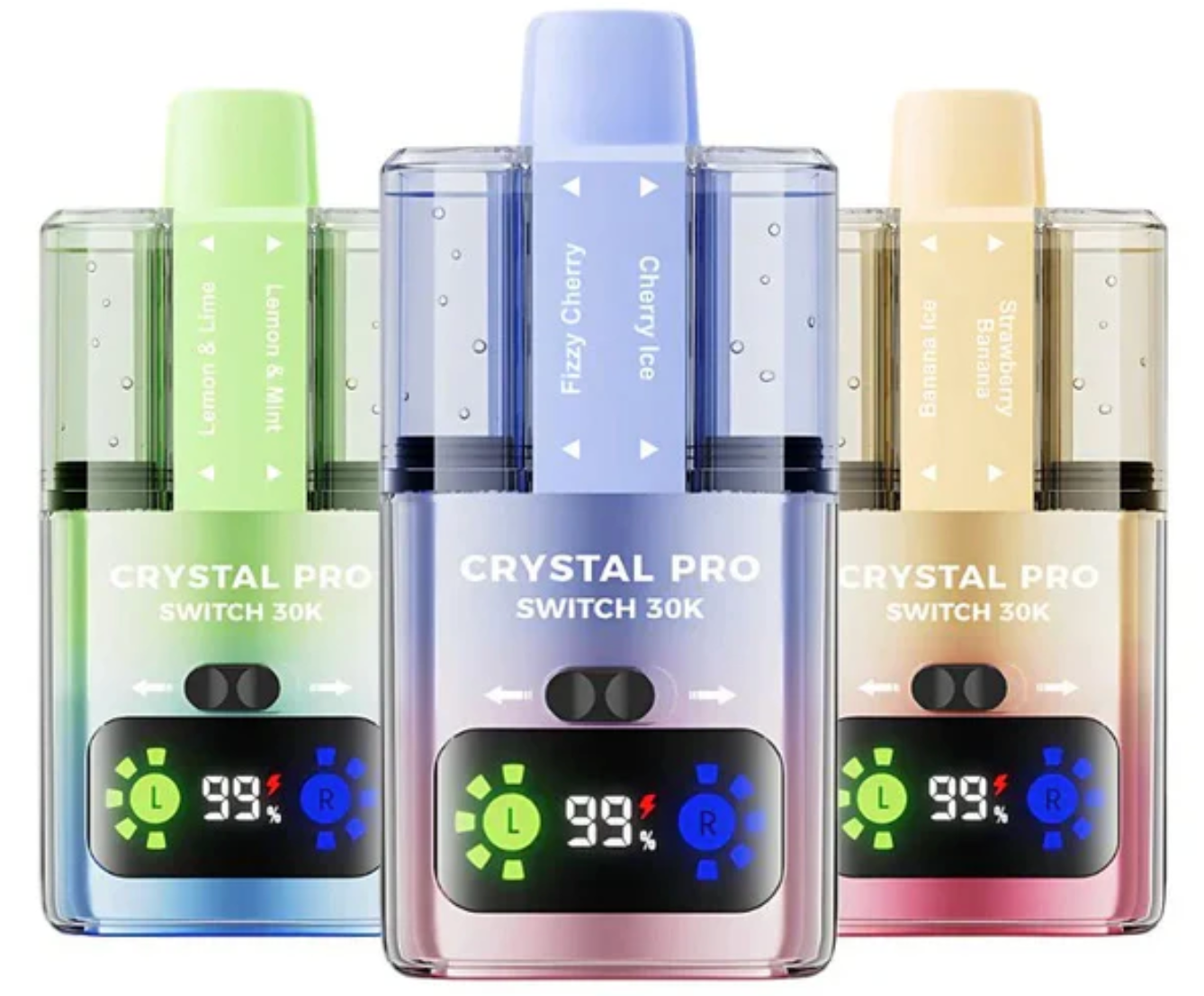 Crystal Pro Switch 30K Puff Prefilled Vape Kit
