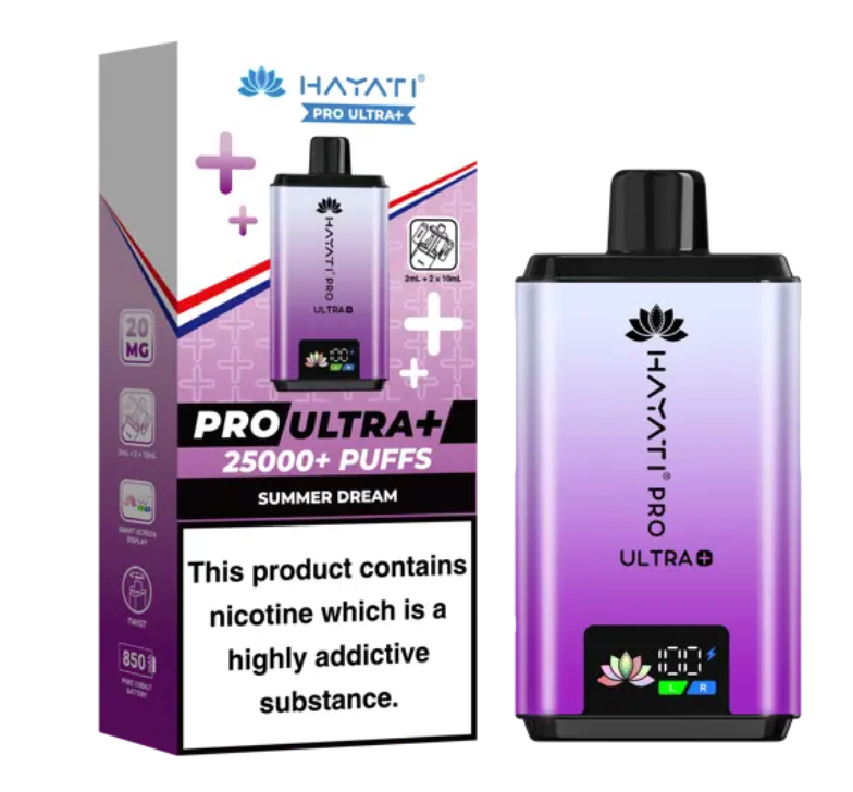 Hayati Pro Ultra Plus 25000 Prefilled Pod Kit