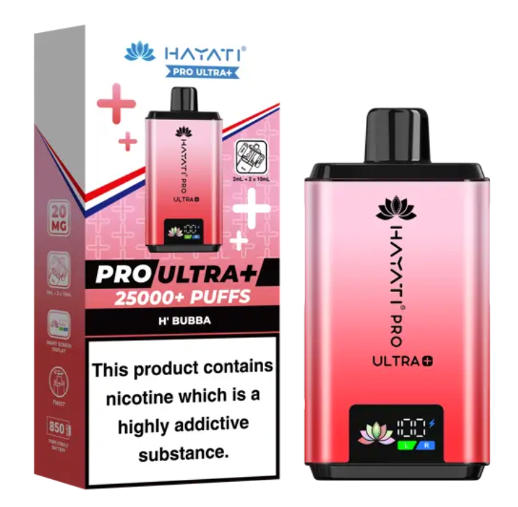 Hayati Pro Ultra Plus 25000 Prefilled Pod Kit