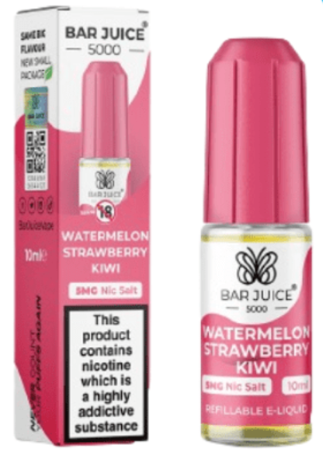 10mg Bar Juice 5000 Nic Salts 10ml (40VG/60PG)