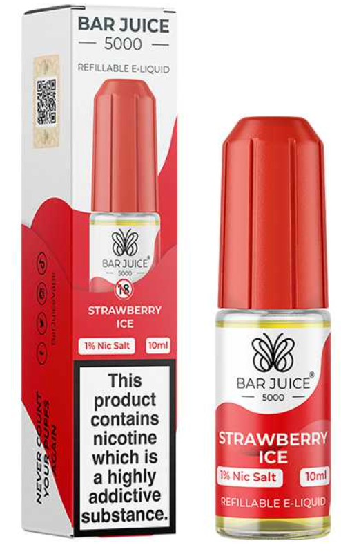 10mg Bar Juice 5000 Nic Salts 10ml (40VG/60PG)