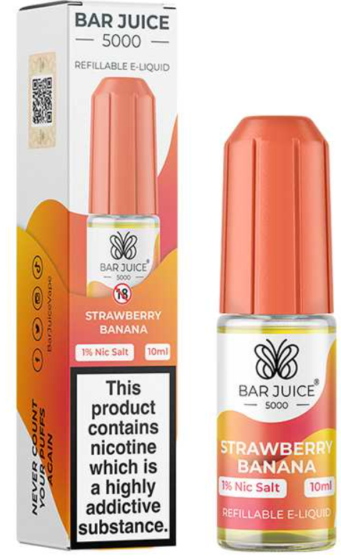 10mg Bar Juice 5000 Nic Salts 10ml (40VG/60PG)