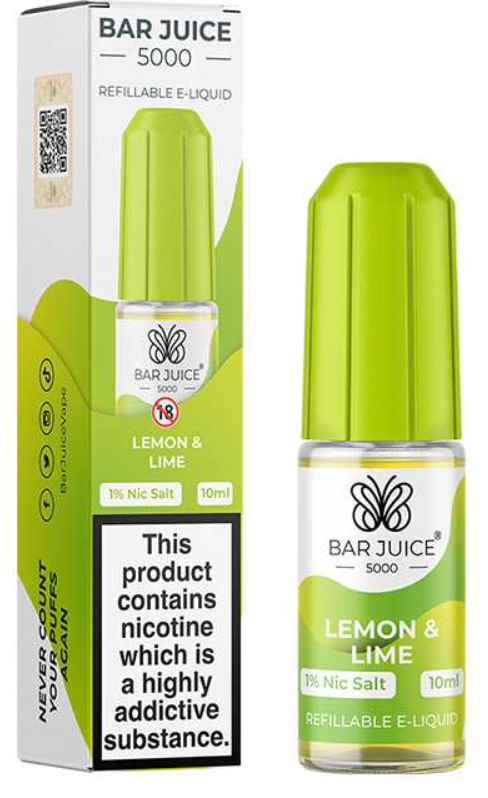 10mg Bar Juice 5000 Nic Salts 10ml (40VG/60PG)