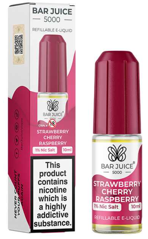 10mg Bar Juice 5000 Nic Salts 10ml (40VG/60PG)