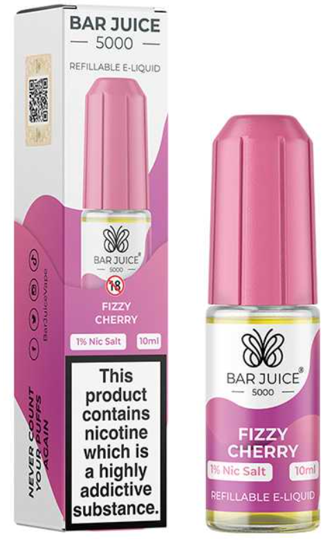 10mg Bar Juice 5000 Nic Salts 10ml (40VG/60PG)