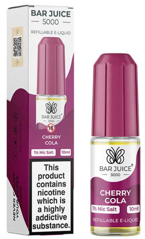 10mg Bar Juice 5000 Nic Salts 10ml (40VG/60PG)