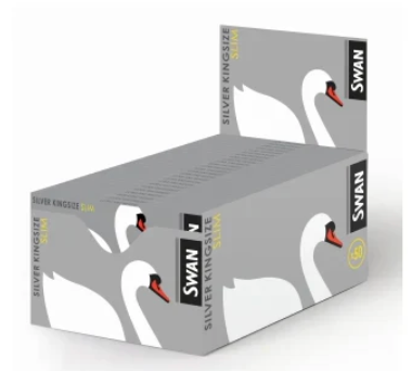 50 Swan Silver King Size Rolling Papers