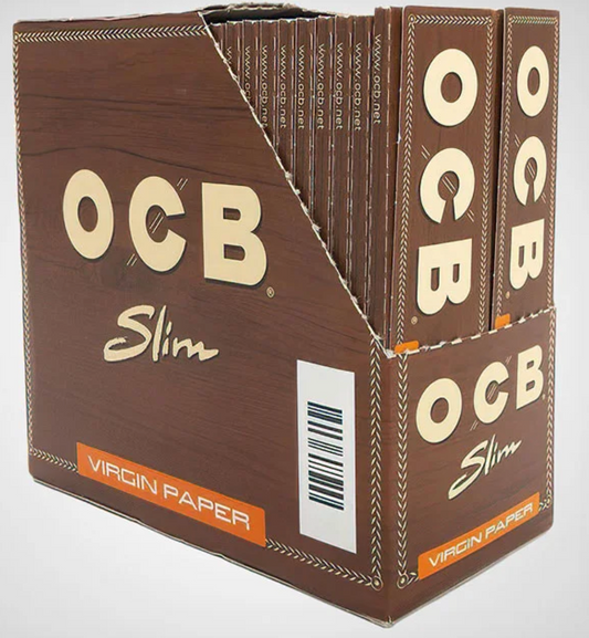 50 OCB Virgin King Size Unbleached Rolling Papers