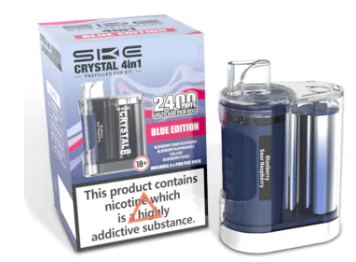 20mg SKE Crystal 4in1 2400 Pod Vape Kit 2400 Puffs