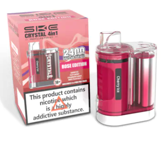 20mg SKE Crystal 4in1 2400 Pod Vape Kit 2400 Puffs