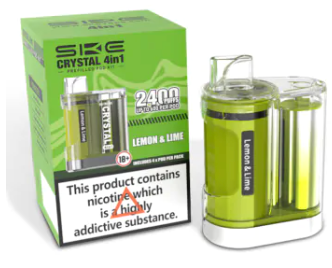 20mg SKE Crystal 4in1 2400 Pod Vape Kit 2400 Puffs