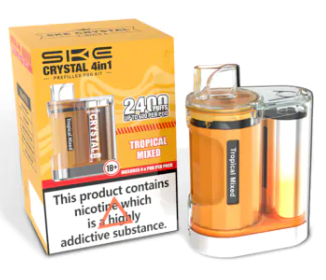 20mg SKE Crystal 4in1 2400 Pod Vape Kit 2400 Puffs