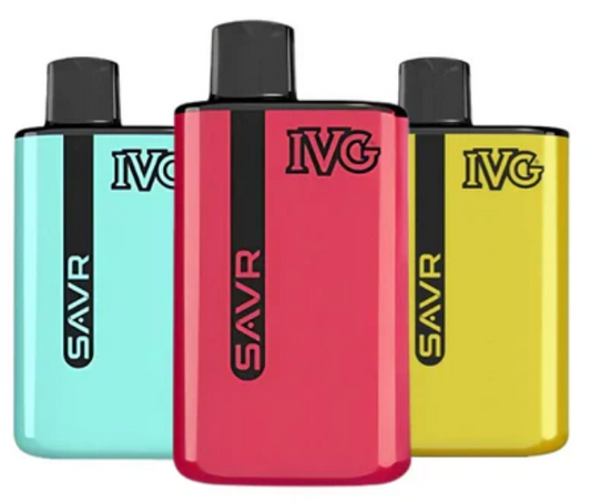 20mg IVG SAVR Prefilled Pod Vape Kit 3000 Puffs