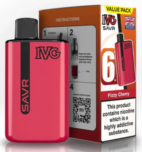20mg IVG SAVR Prefilled Pod Vape Kit 3000 Puffs