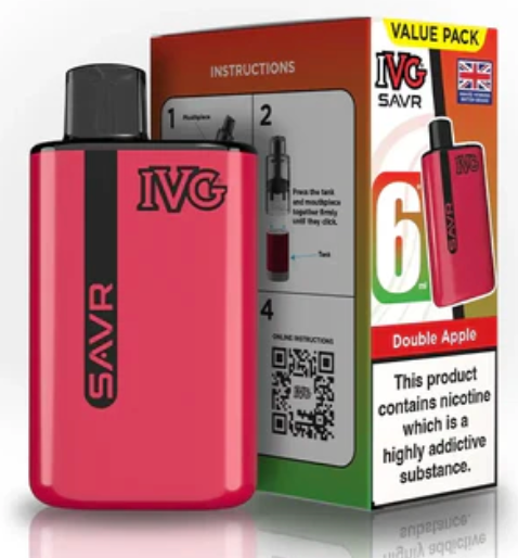20mg IVG SAVR Prefilled Pod Vape Kit 3000 Puffs