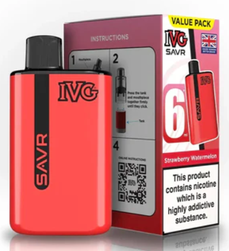 20mg IVG SAVR Prefilled Pod Vape Kit 3000 Puffs