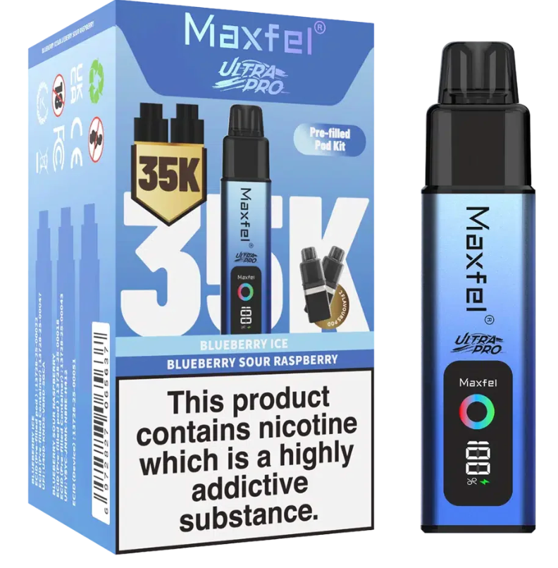 Maxfel Ultra Pro 35k Puffs Prefilled Pod Vape Kit