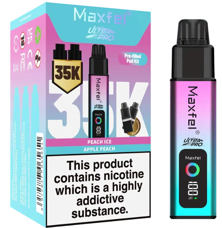 Maxfel Ultra Pro 35k Puffs Prefilled Pod Vape Kit