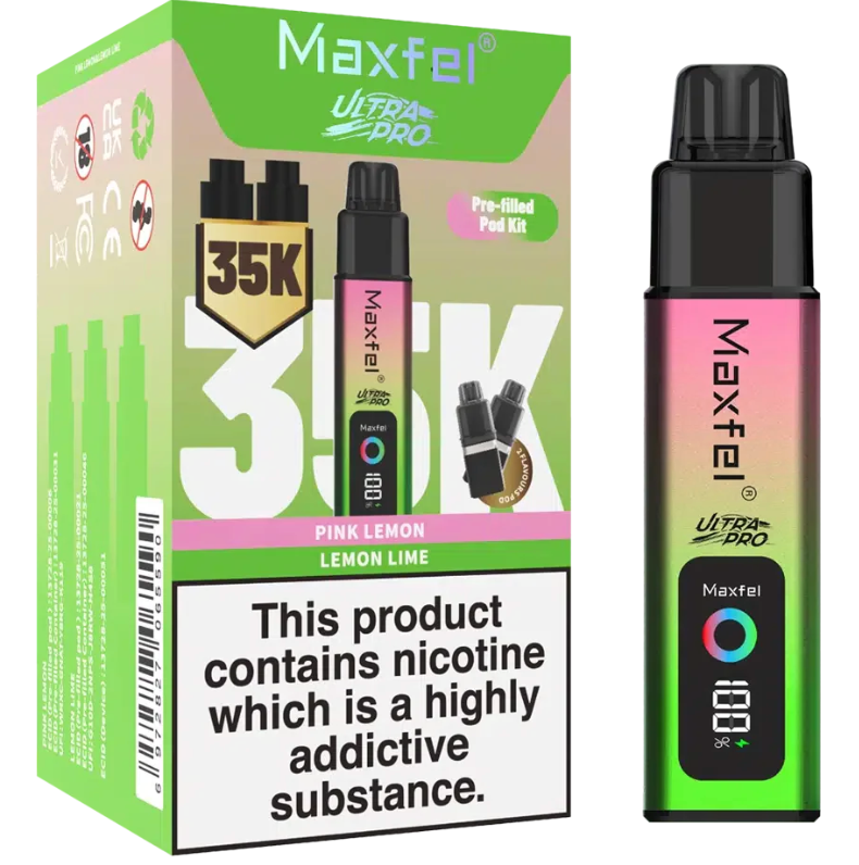 Maxfel Ultra Pro 35k Puffs Prefilled Pod Vape Kit
