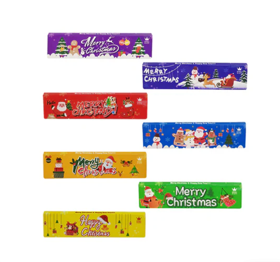 Alien Puff King Size Christmas Edition Mystery Box Rolling Papers 20 Booklets