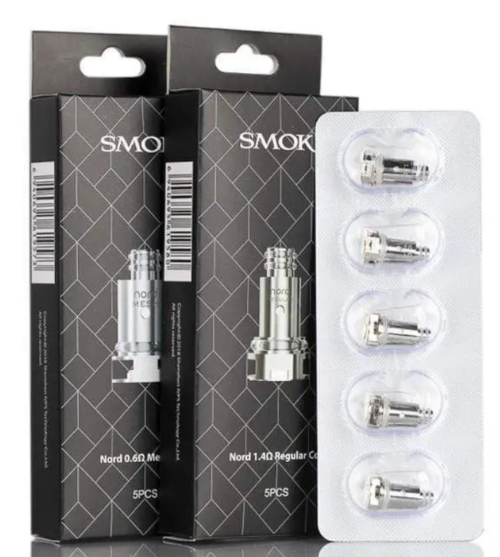 SMOK Nord Replacement Coils - Regular/Ceramic/Mesh/Mesh MTL/Regular DC