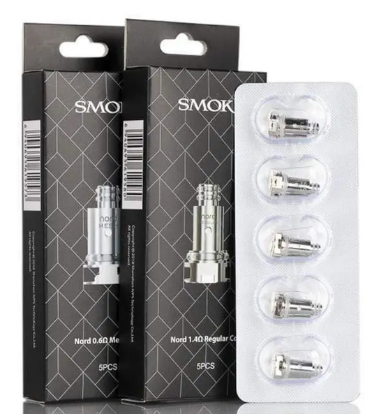 SMOK Nord Replacement Coils - Regular/Ceramic/Mesh/Mesh MTL/Regular DC