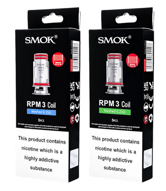 Smok RPM 3 Mesh Replacement Coils - 0.15Ω/0.23Ω