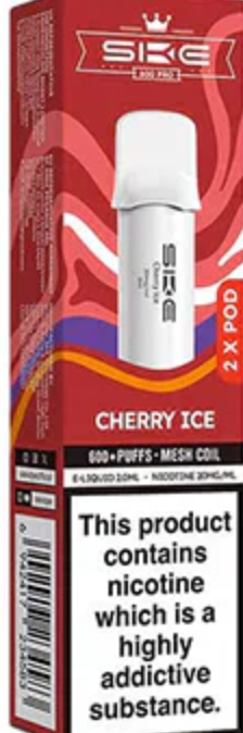 20mg SKE Crystal Pro Replacement Prefilled Pods 2ml 1200 Puffs