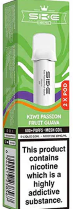 20mg SKE Crystal Pro Replacement Prefilled Pods 2ml 1200 Puffs