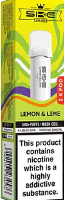 20mg SKE Crystal Pro Replacement Prefilled Pods 2ml 1200 Puffs