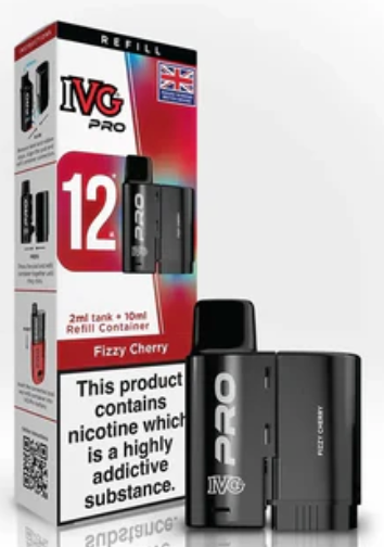 0mg IVG Pro 12 Refill Pods 10000 Puffs