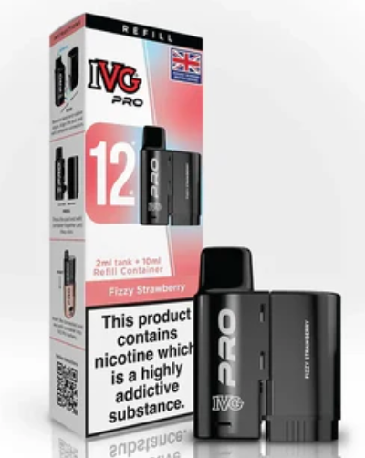 0mg IVG Pro 12 Refill Pods 10000 Puffs