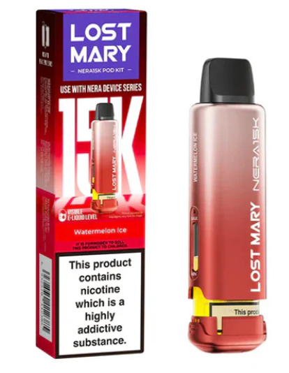 20mg Lost Mary Nera 15k Prefilled Pod 15000 Puffs