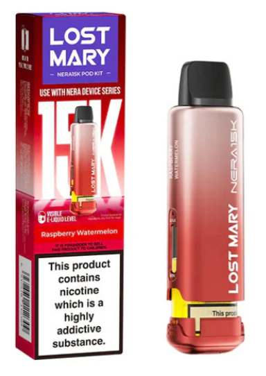 20mg Lost Mary Nera 15k Prefilled Pod 15000 Puffs