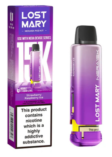 20mg Lost Mary Nera 15k Prefilled Pod 15000 Puffs